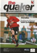 Darlington v Middlesbrough  05-Aug-2008