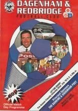 Dagenham & Redbridge v Leyton Orient   22-Jul-1995