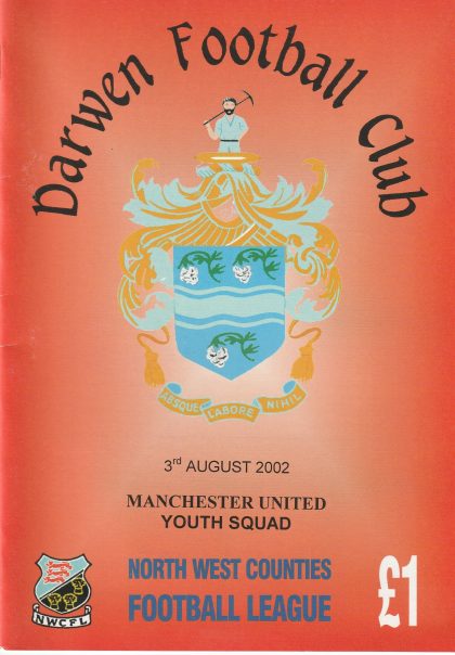 Darwen v Manchester United Youth 03-Aug-2002