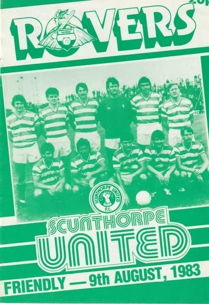 Doncaster Rovers v Scunthorpe United 09-Aug-1983