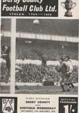 Derby County v Sheffield Wednesday  17-Jan-1970