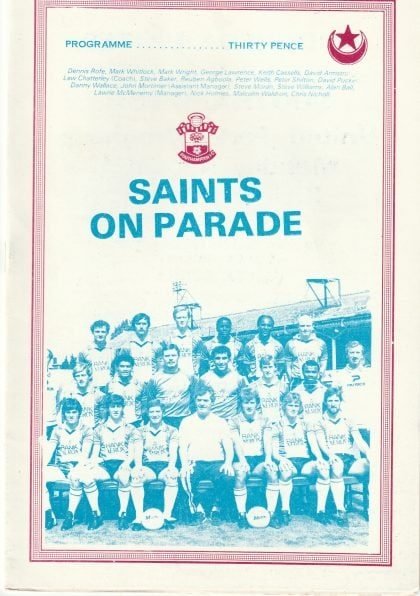 Drogheda v Southampton 01-Aug-1983