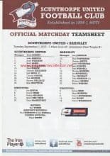 Scunthorpe United v Barnsley 01-Sep-2015