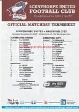 Scunthorpe United v Bradford City 21-Nov-2015