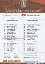 Charlton Athletic v Bristol Rovers 24-Nov-2009