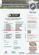 Millwall v Fleetwood Town  19-Apr-2016