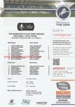 Millwall v AFC Fylde  07-Nov-2015