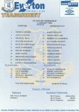 Everton v Leicester City 09-Jan-1999