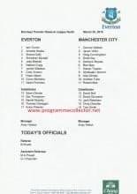 Everton Reserves v Manchester City Reserves  30-Mar-2010