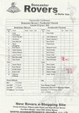 Doncaster Rovers v Northwich Victoria 08-Feb-2003