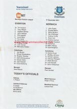 Everton v Norwich City  17-Dec-2011