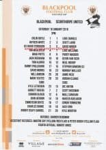 Blackpool v Scunthorpe United 16-Jan-2016