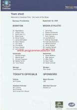 Everton v Wigan Athletic 24-Sep-2005