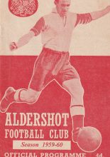 Aldershot v Gillingham    16-Jan-1960