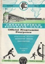 Chesterfield v Gillingham 09-Sep-1961