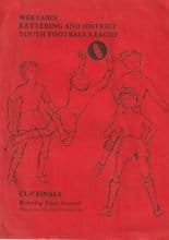 Weetabix Kettering & District Youth Football League Cup Finals 1982