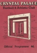 Crystal Palace v Gillingham 08-Nov-1958