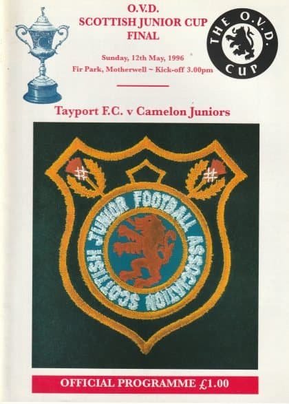 Taypoint FC v Camelon Juniors 12-May-1996