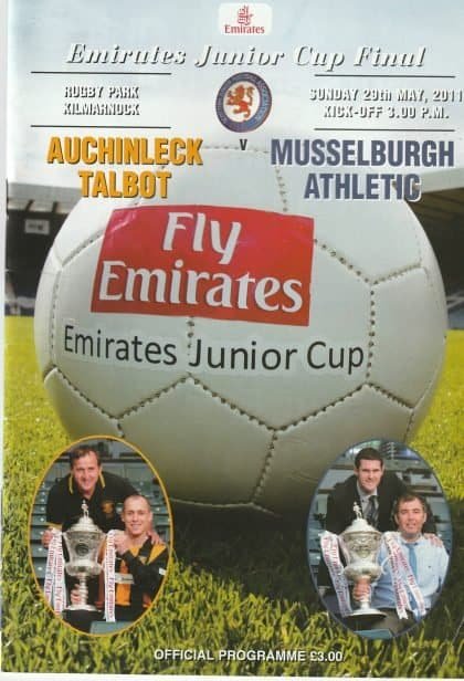 Auchinleck Talbot v Musselburgh Athletic   29-May-2011