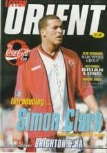 Leyton Orient v Brighton & Hove Albion 26-Aug-1997