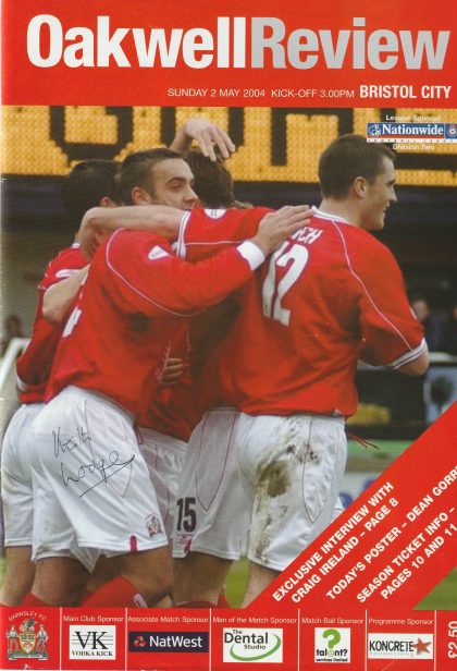 Barnsley v Bristol City 02-May-2004