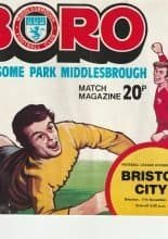 Middlesbrough v Bristol City 17-Nov-1979