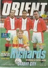 Leyton Orient v Cardiff City    09-Aug-1997