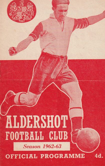 Aldershot v Gillingham  11-May-1963
