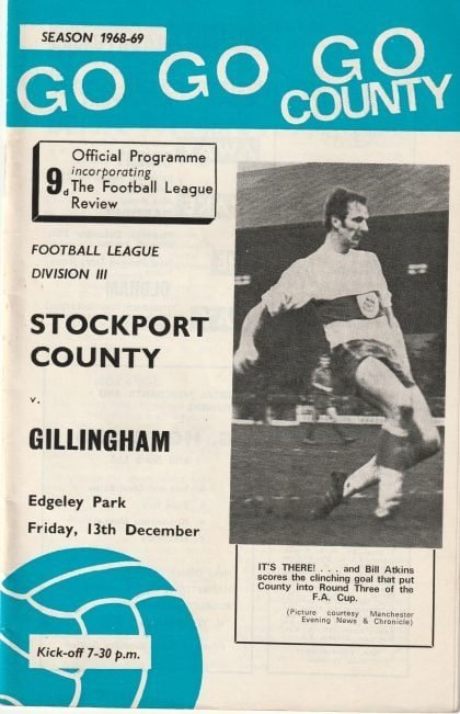 Stockport County v Gillingham  13-Dec-1968