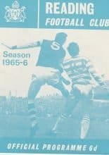 Reading v Gillingham 15-Sep-1965