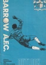 Barrow v Gillingham 16-Sep-1968