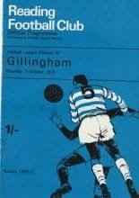 Reading v Gillingham 17-Oct-1970