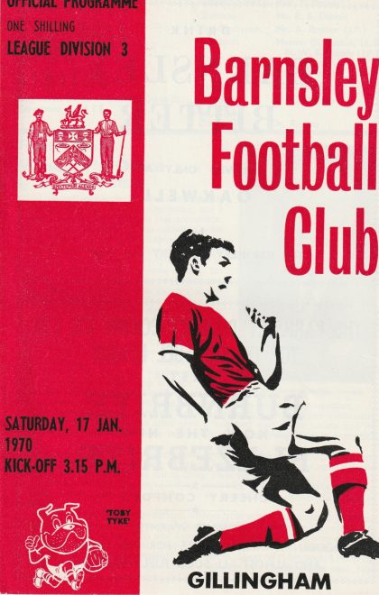 Barnsley v Gillingham 17-Jan-1970