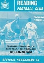 Reading v Gillingham 19-Nov-1966