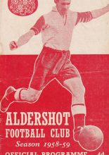 Aldershot v Gillingham  30-Mar-1959