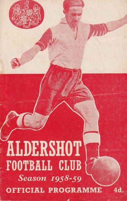 Aldershot v Gillingham  30-Mar-1959