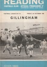 Reading v Gillingham 04-Oct-1968
