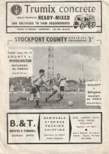 Stockport County v Workington  04-Mar-1961
