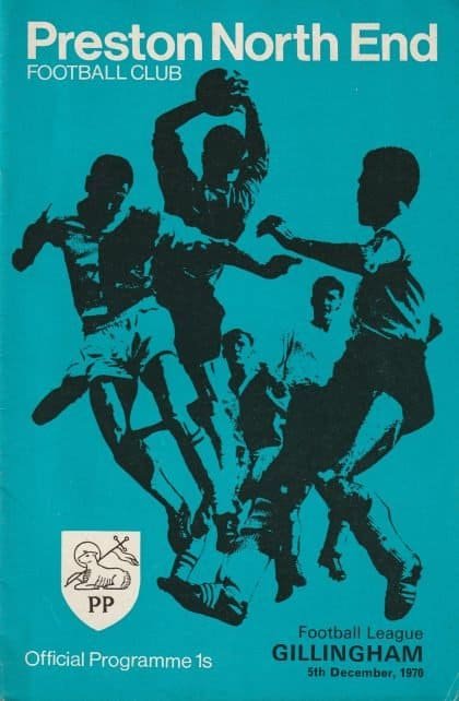 Preston North End v Gillingham  05-Dec-1970
