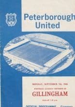 Peterborough United v Gillingham  05-Sep-1966