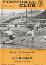 Watford v Gillingham 07-Feb-1970
