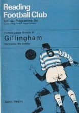 Reading v Gillingham 08-Oct-1969