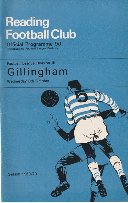 Reading v Gillingham 08-Oct-1969