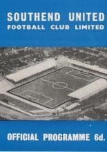 Southend United v Gillingham 08-Apr-1966