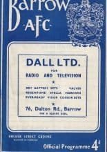Barrow v Gillingham 09-Oct-1961