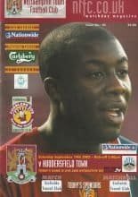 Northampton Town v Huddersfield Town  14-Sep-2002