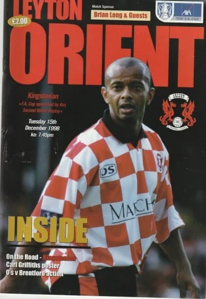Leyton Orient v Kingstonian 15-Dec-1998
