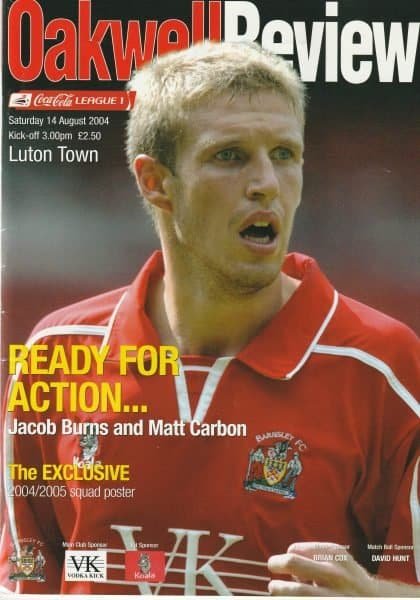 Barnsley v Luton Town 14-Aug-2004