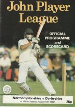 Northamptonshire v Derbyshire 15-Aug-1982