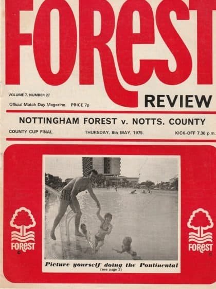 Nottingham Forest v Notts County  08-May-1975